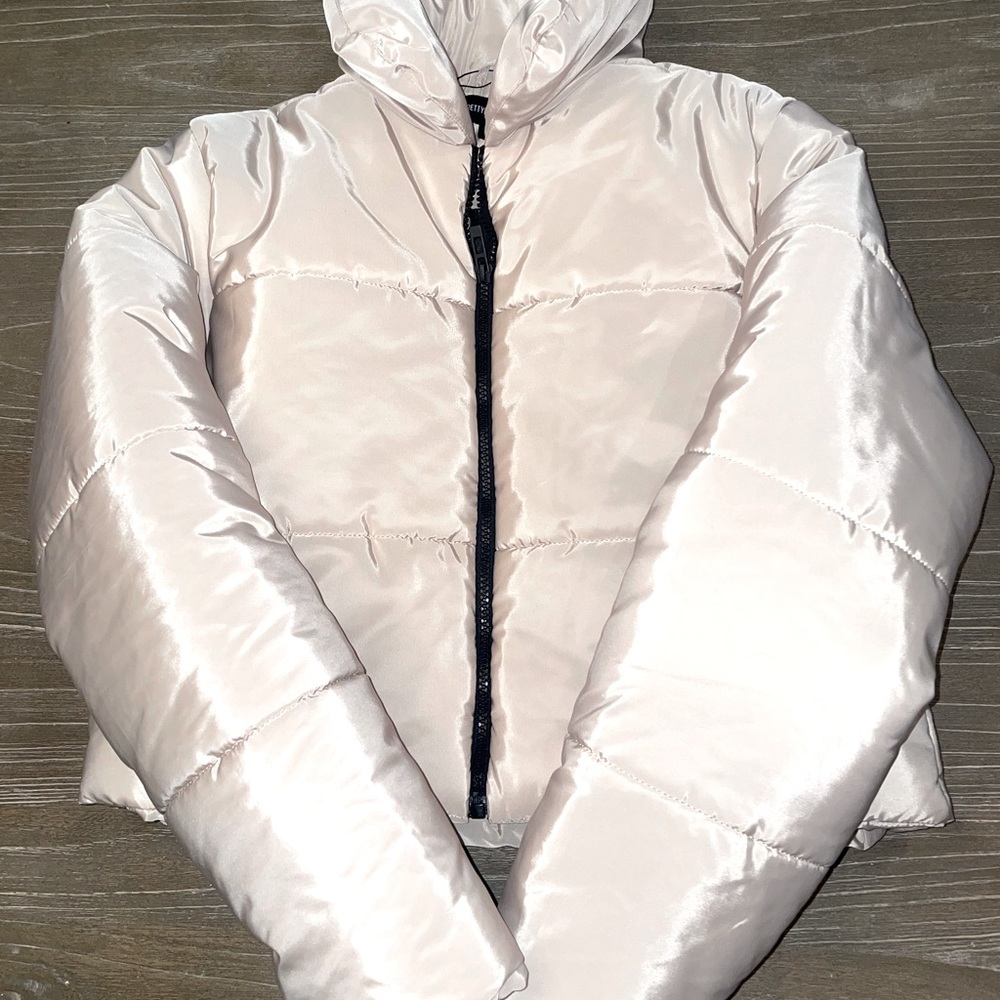CROP BOMBER JACKET